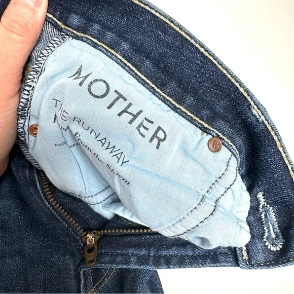 MOTHER High Rise Blue Jeans - Picture 10 of 15